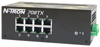 708TX Industrial Ethernet Switch